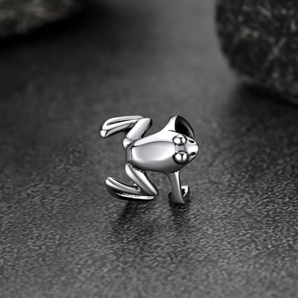925 Sterling Silver Frog Ear Cuff Cartilage Earrings 1PC sold by FaithHeart product image thumbnail 4