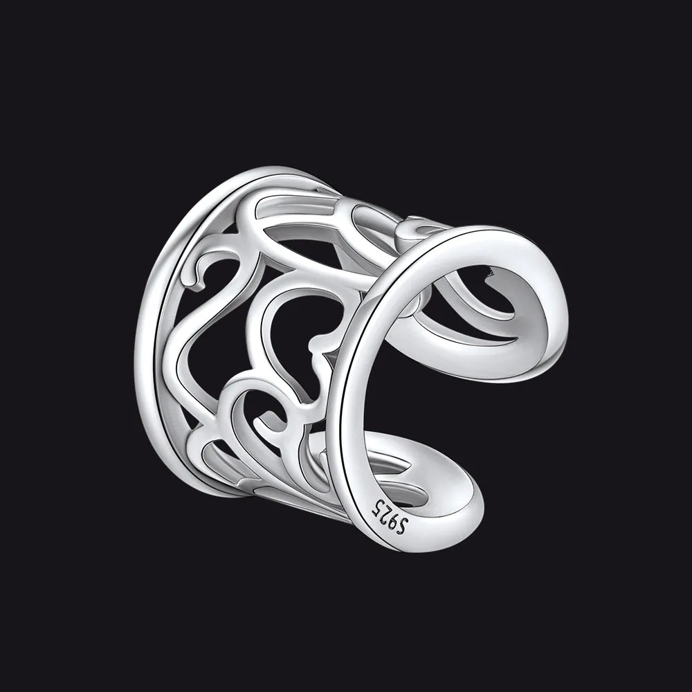 Celtic Knot 925 Sterling Silver Cartilage Ear Cuff sold by FaithHeart