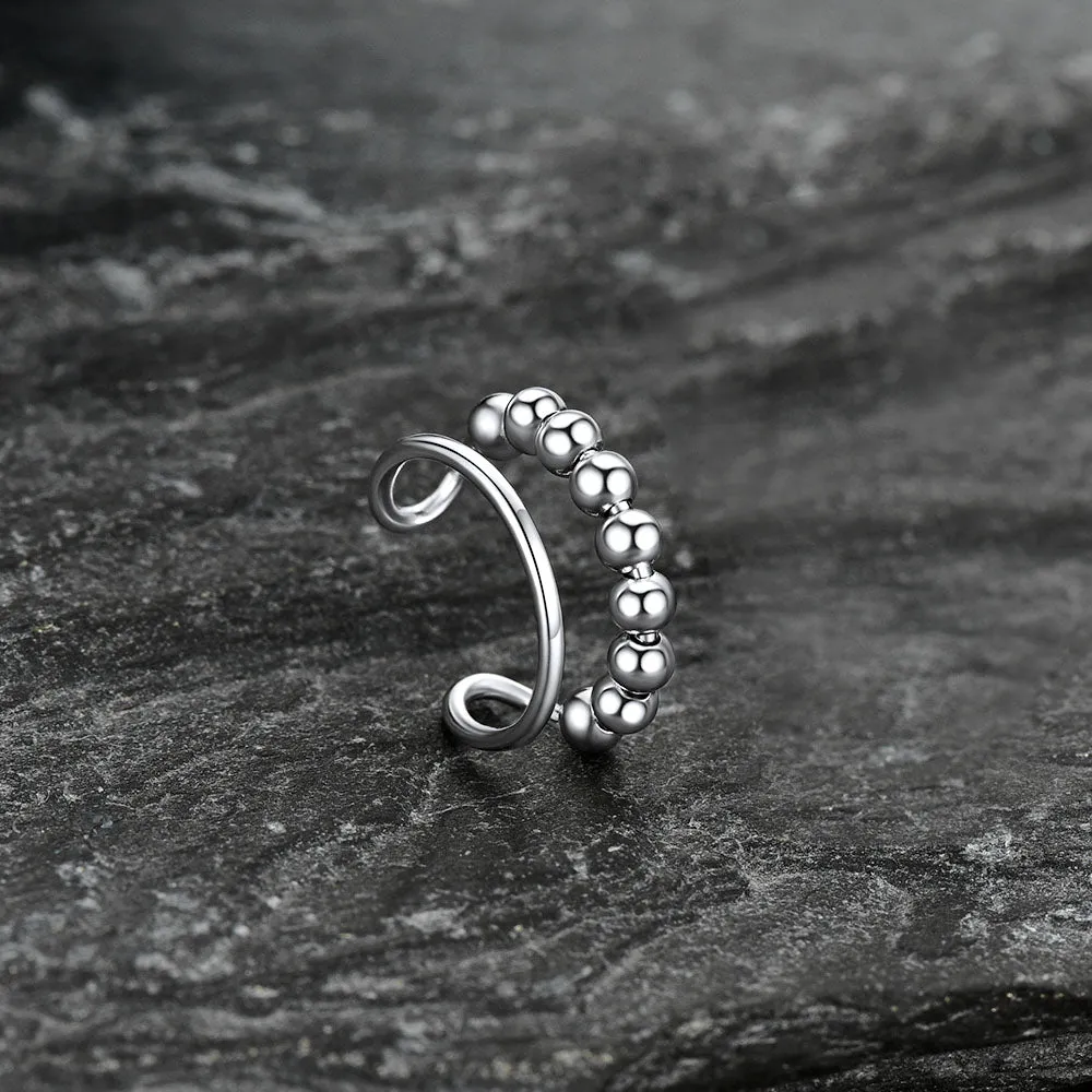 925 Sterling Silver Cartilage Ear Cuff 1PC sold by FaithHeart product image thumbnail 3