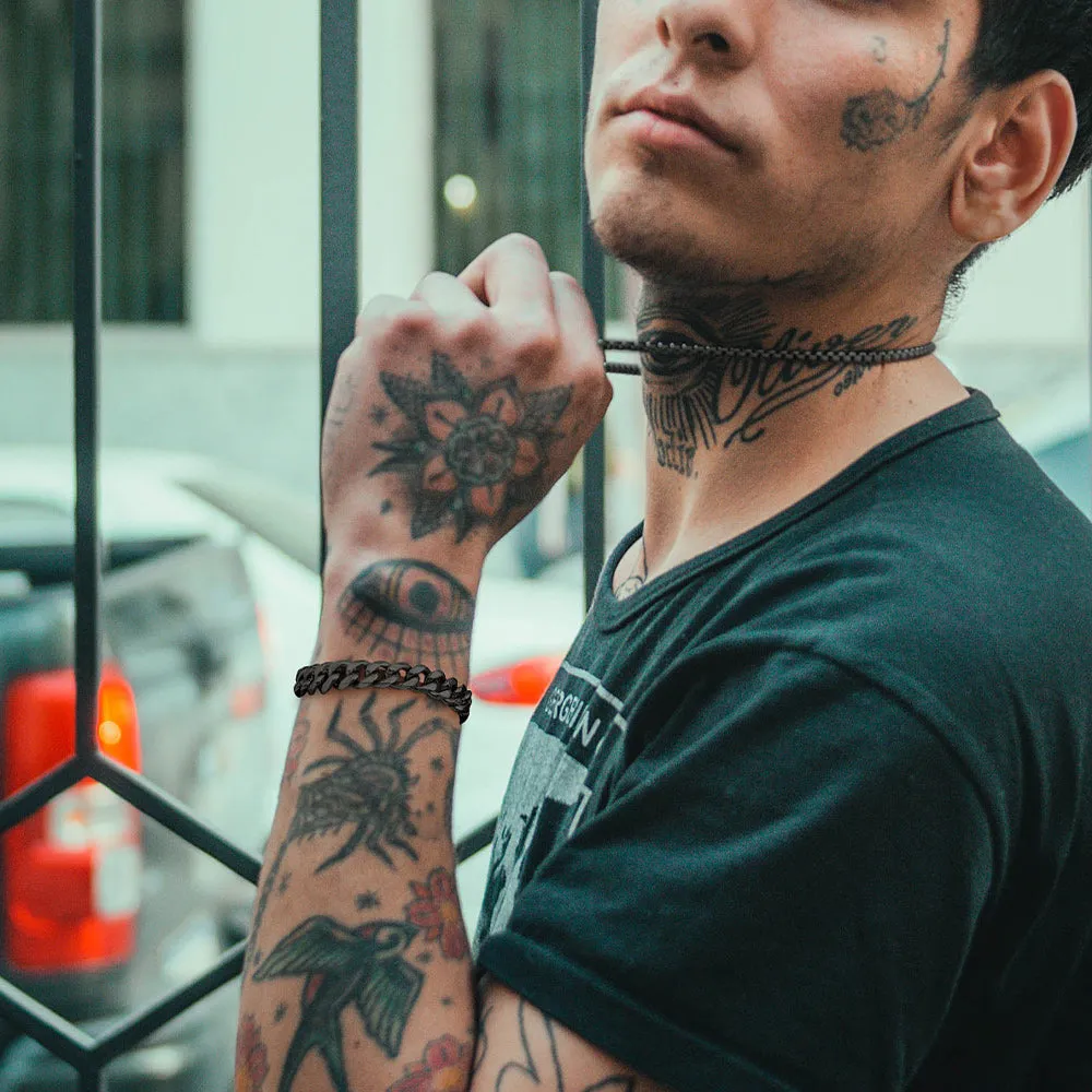 Cuban Link Chain Bracelet For Men sold by FaithHeart product image thumbnail 2