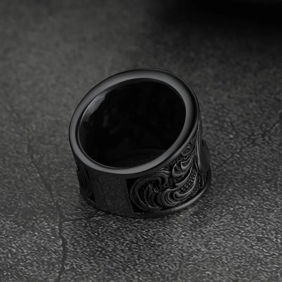 Freemason Masonic Stainless Steel Ring Band for Men sold by FaithHeart product image thumbnail 5