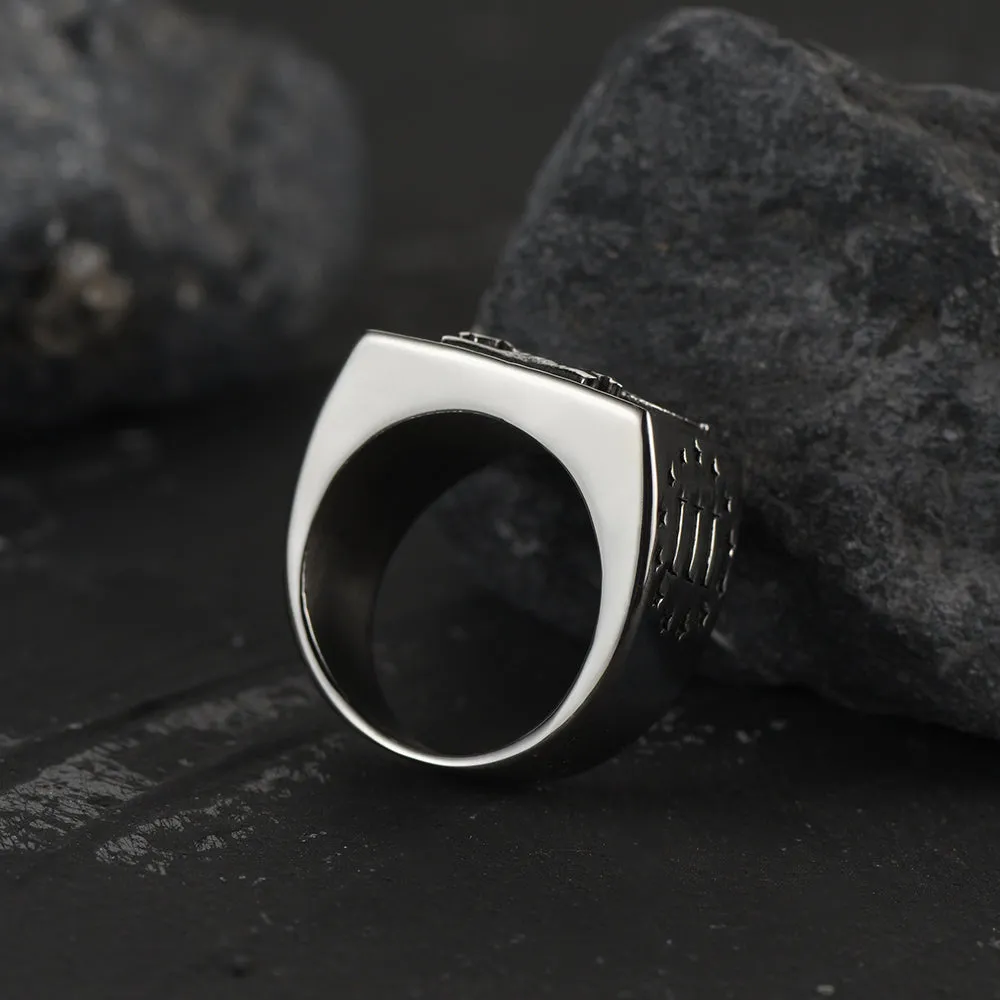 Vintage Independence Day 1776 Ring for Men sold by FaithHeart product image thumbnail 2