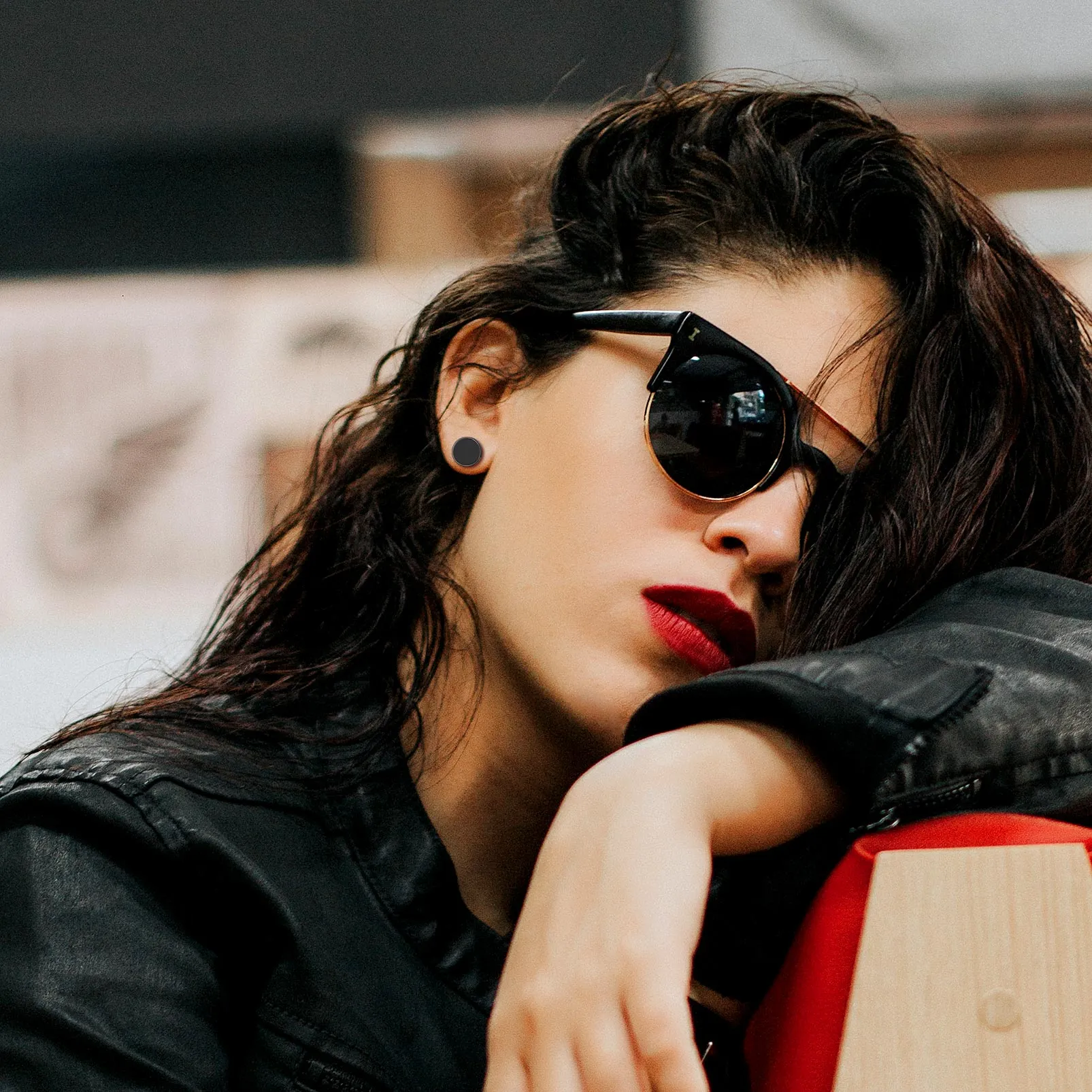 Sterling Silver Viking Runes Black Onyx Stud Earrings For Men sold by FaithHeart product image thumbnail 3