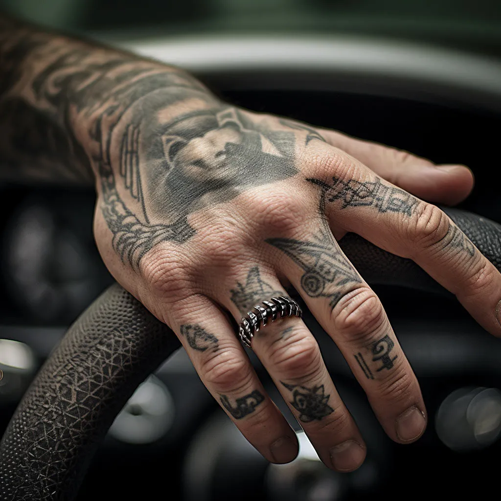 Punk Looped Bone Ring Vertebrae Band Ring For Men sold by FaithHeart product image thumbnail 2