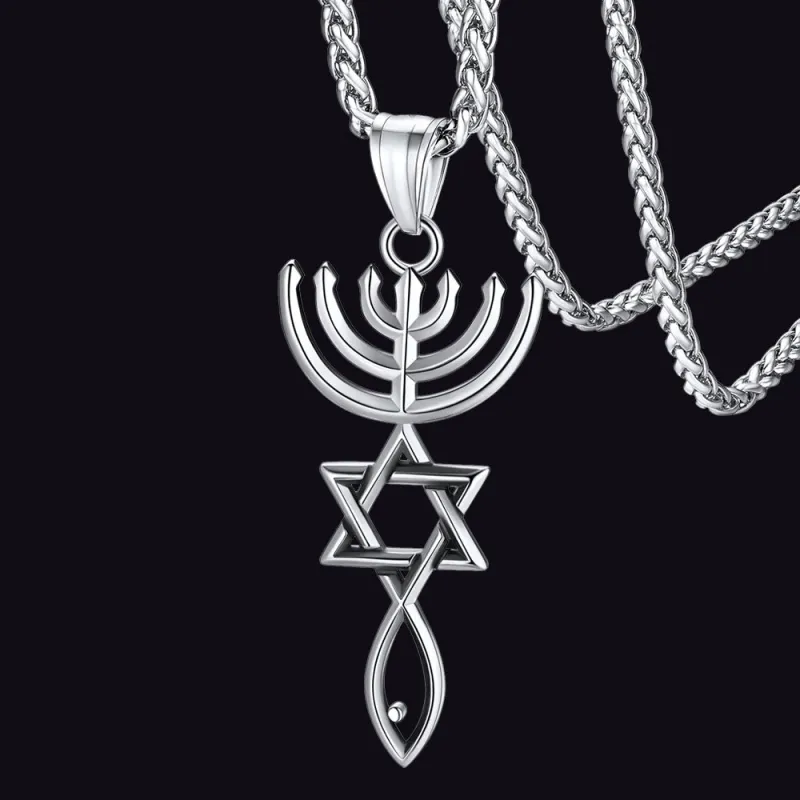 Messianic Seal of Jerusalem Necklace Amulet Pendant sold by FaithHeart