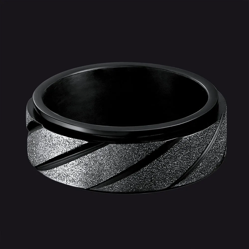 Rotatable Fidget Ring for Anxiety Stainless Steel sold by FaithHeart