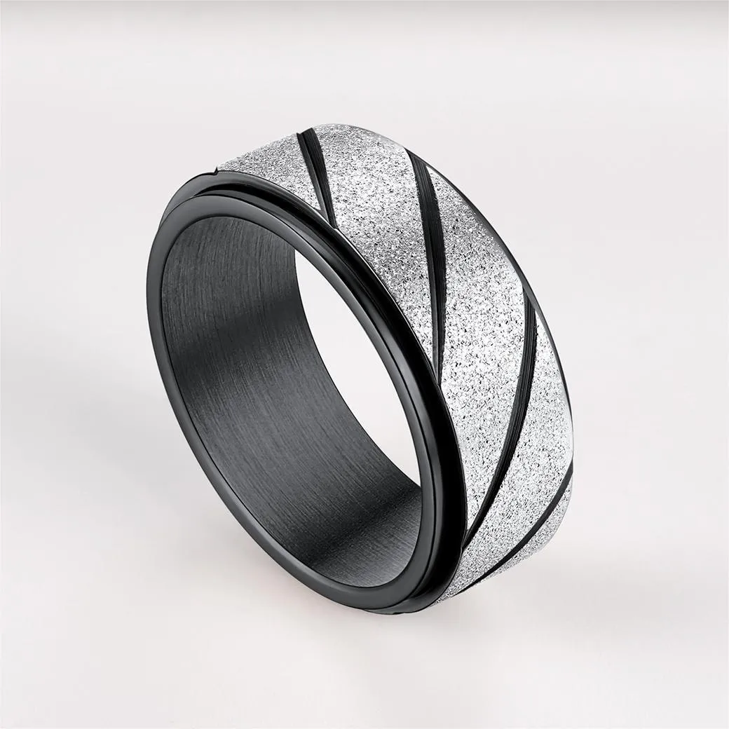 Rotatable Fidget Ring for Anxiety Stainless Steel sold by FaithHeart product image thumbnail 2