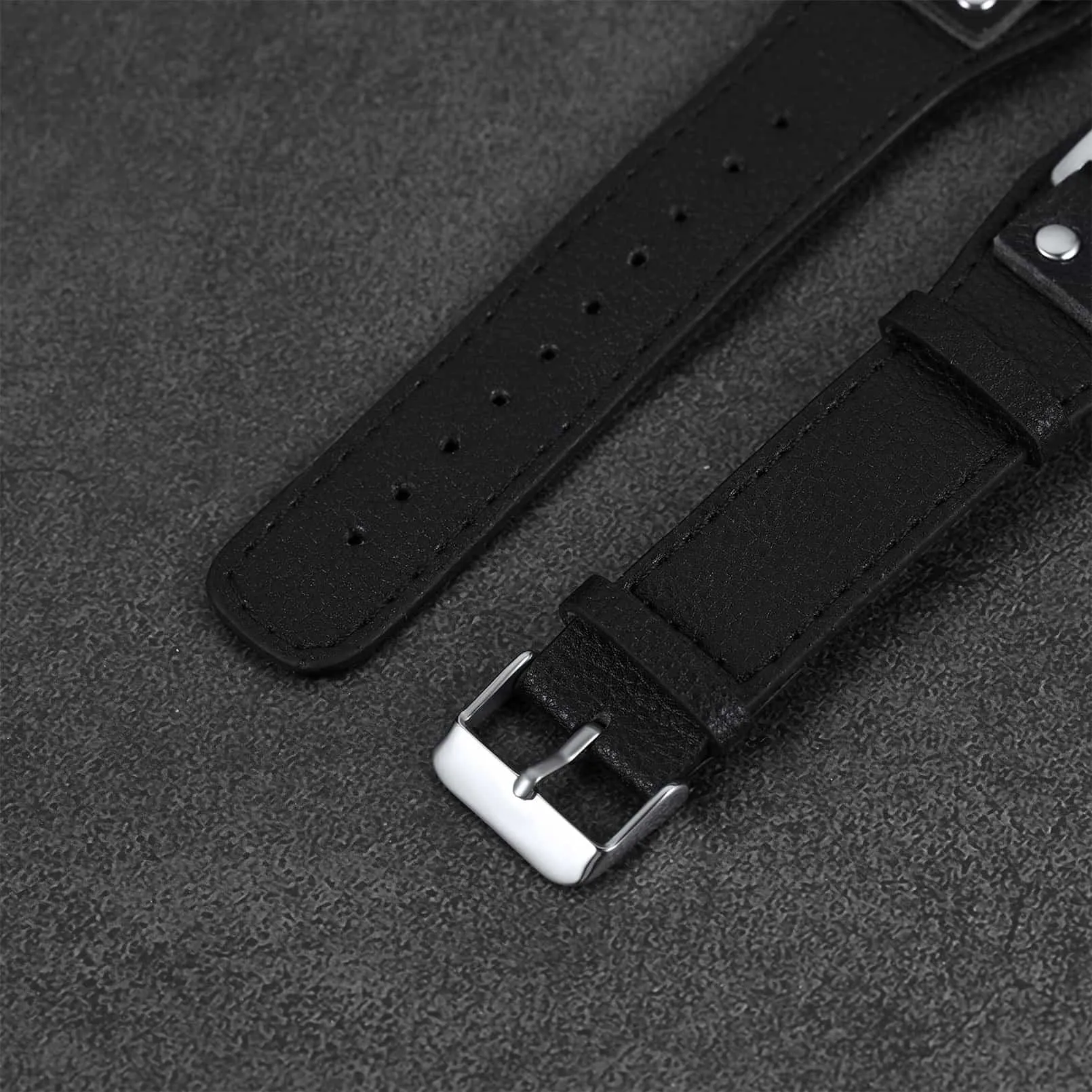 Flash Sale Masonic Cuff Bracelet Leather Wristband For Men sold by FaithHeart product image thumbnail 5