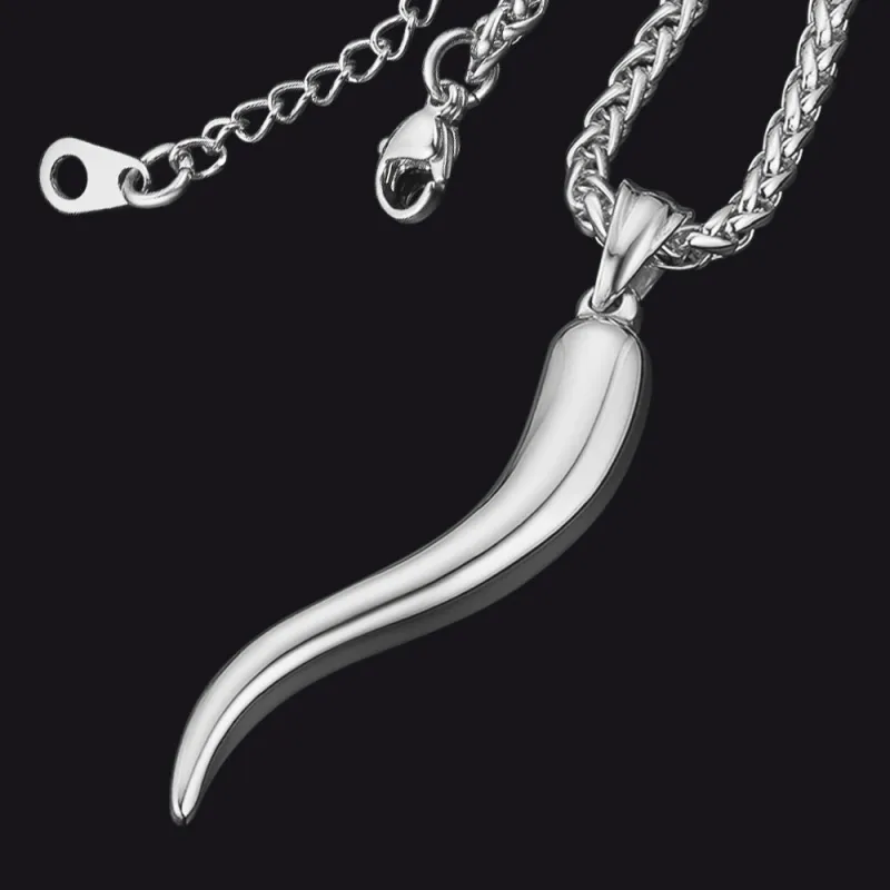 Cornicello Italian Horn Necklace Amulet Pendant made by FaithHeart