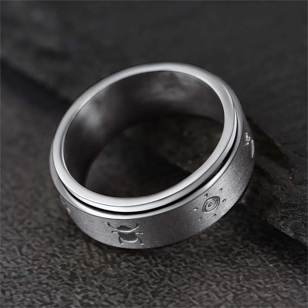 Egyptian Eye Of Horus Spinning Fidget Anxiety Ring sold by FaithHeart product image thumbnail 5