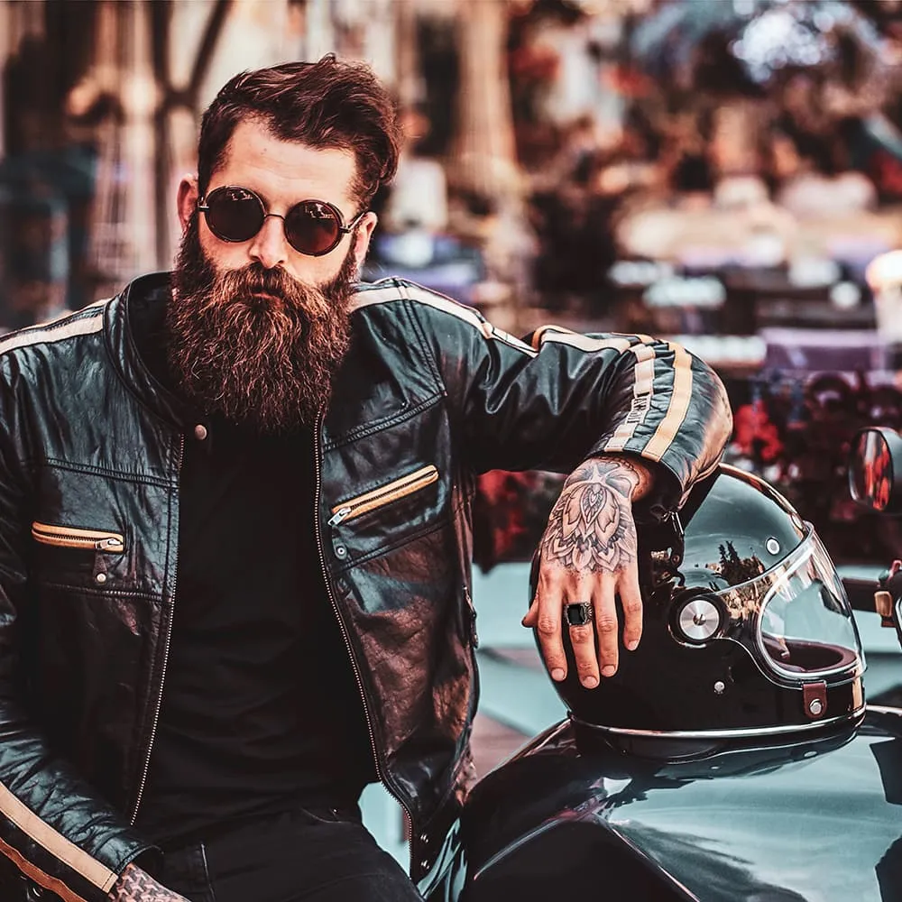 Crystal Crown Black Onyx Ring for Men sold by FaithHeart product image thumbnail 2