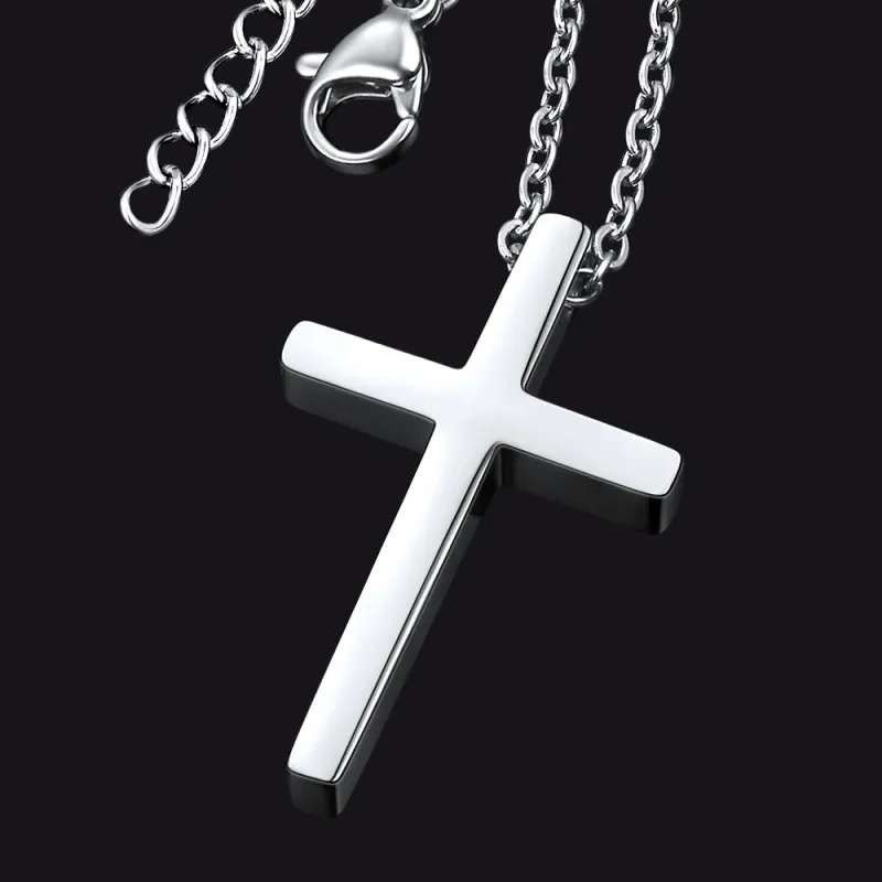 Classic Cross Necklace For Men/Women sold by FaithHeart