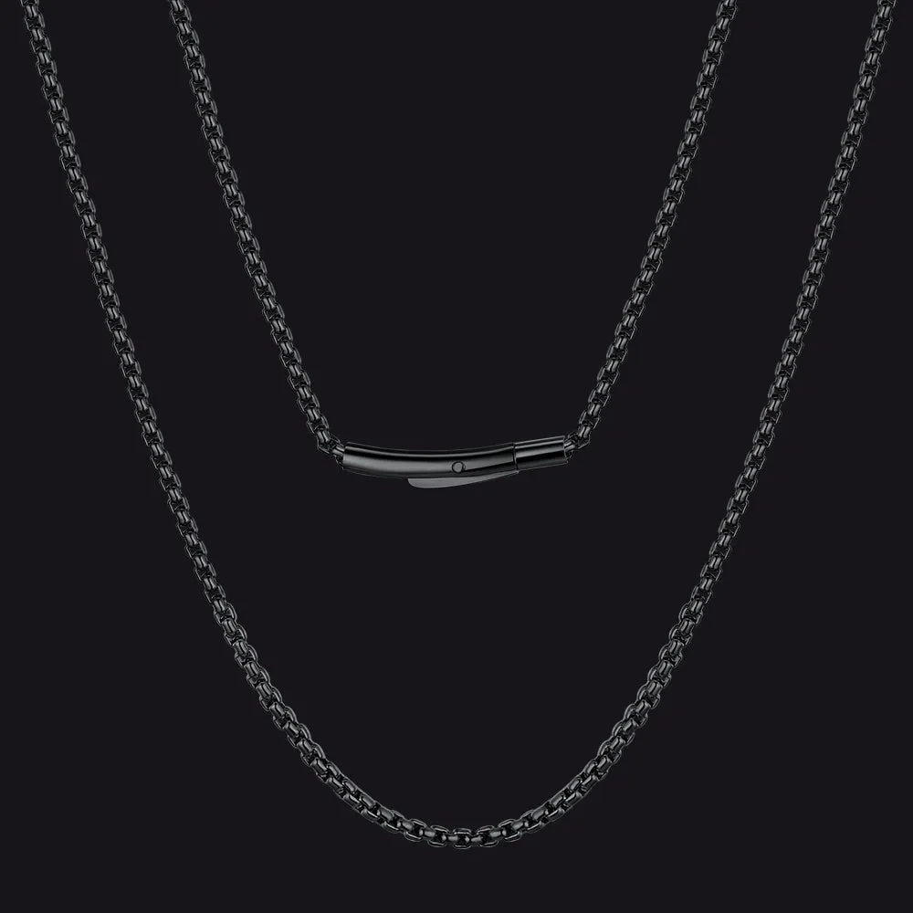 2mm Stainless Steel Rolo Cable Chain Necklace for Men Women sold by FaithHeart product image thumbnail 2