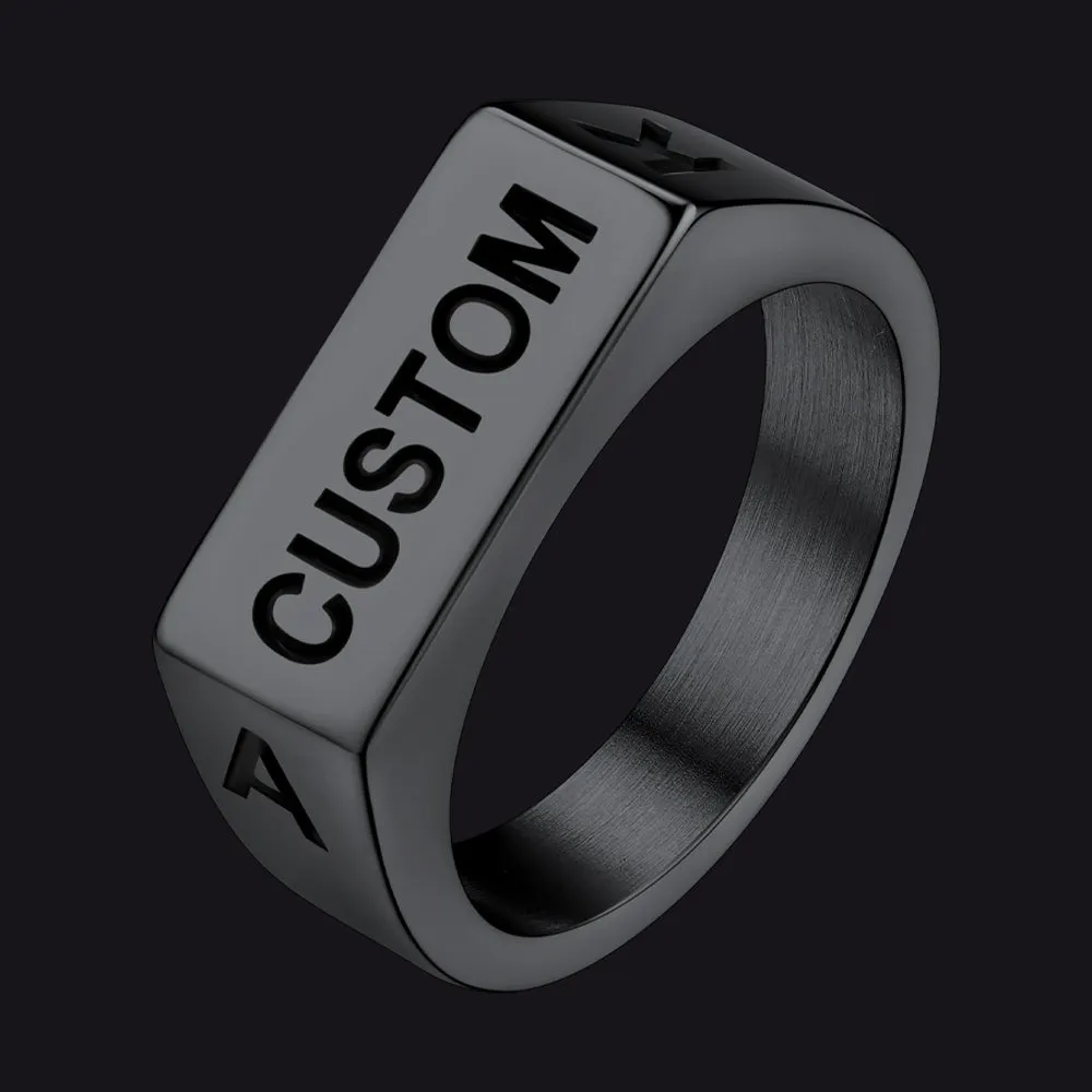 Customizable 7mm Minimalist Simple Band Ring for Men sold by FaithHeart product image thumbnail 4