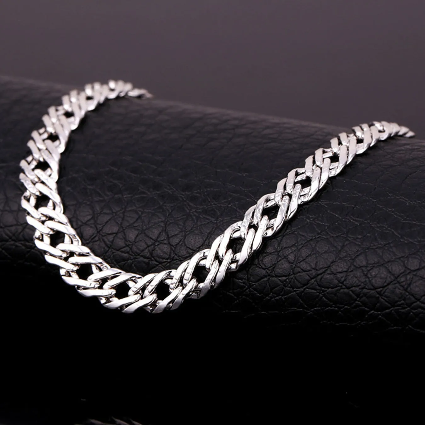 6MM Width Chain Link Necklace for Men sold by FaithHeart product image thumbnail 5