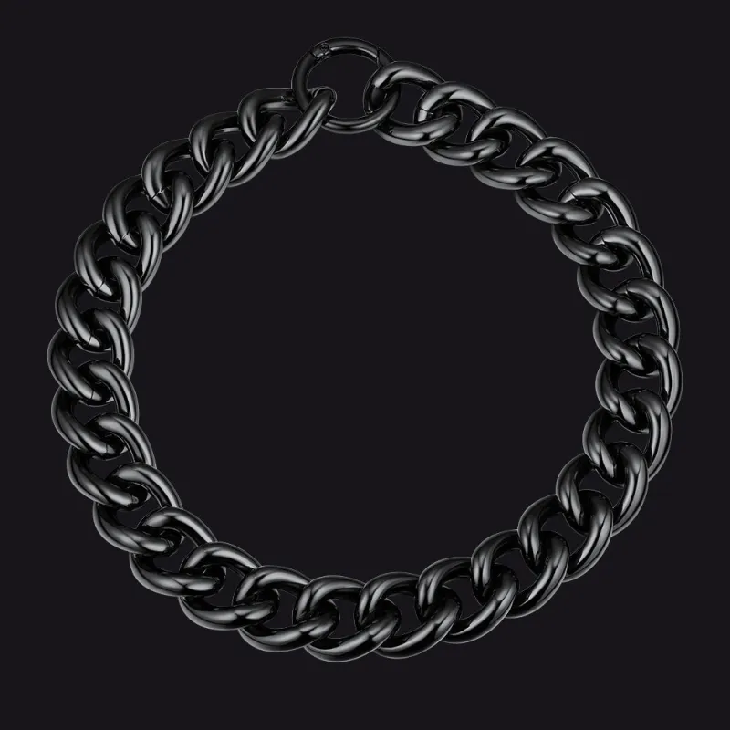 23mm Wide Chain Choker Necklace for Women made by FaithHeart