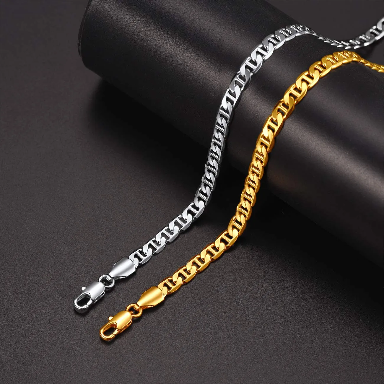 5MM Anchor Marine Chain Link Necklace for Men sold by FaithHeart product image thumbnail 5