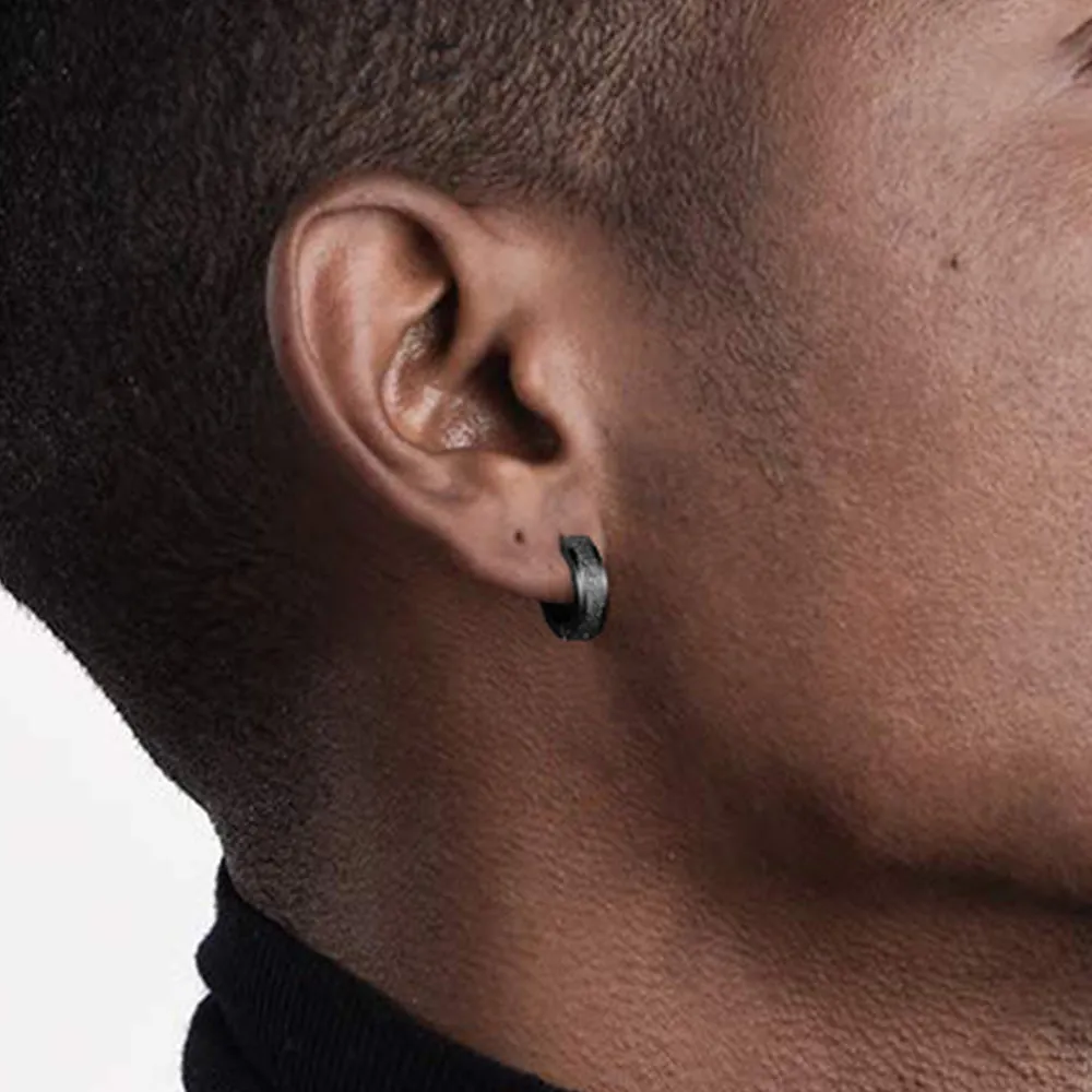 Matte Huggie Hoop Earrings Set for Men Women 3 Pairs sold by FaithHeart product image thumbnail 2