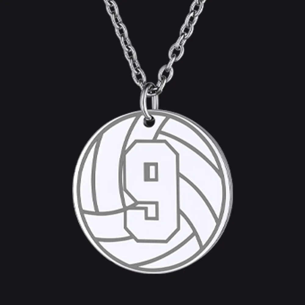 Custom Sports Necklace Jersey Number for Men & Sport Fans sold by FaithHeart product image thumbnail 3
