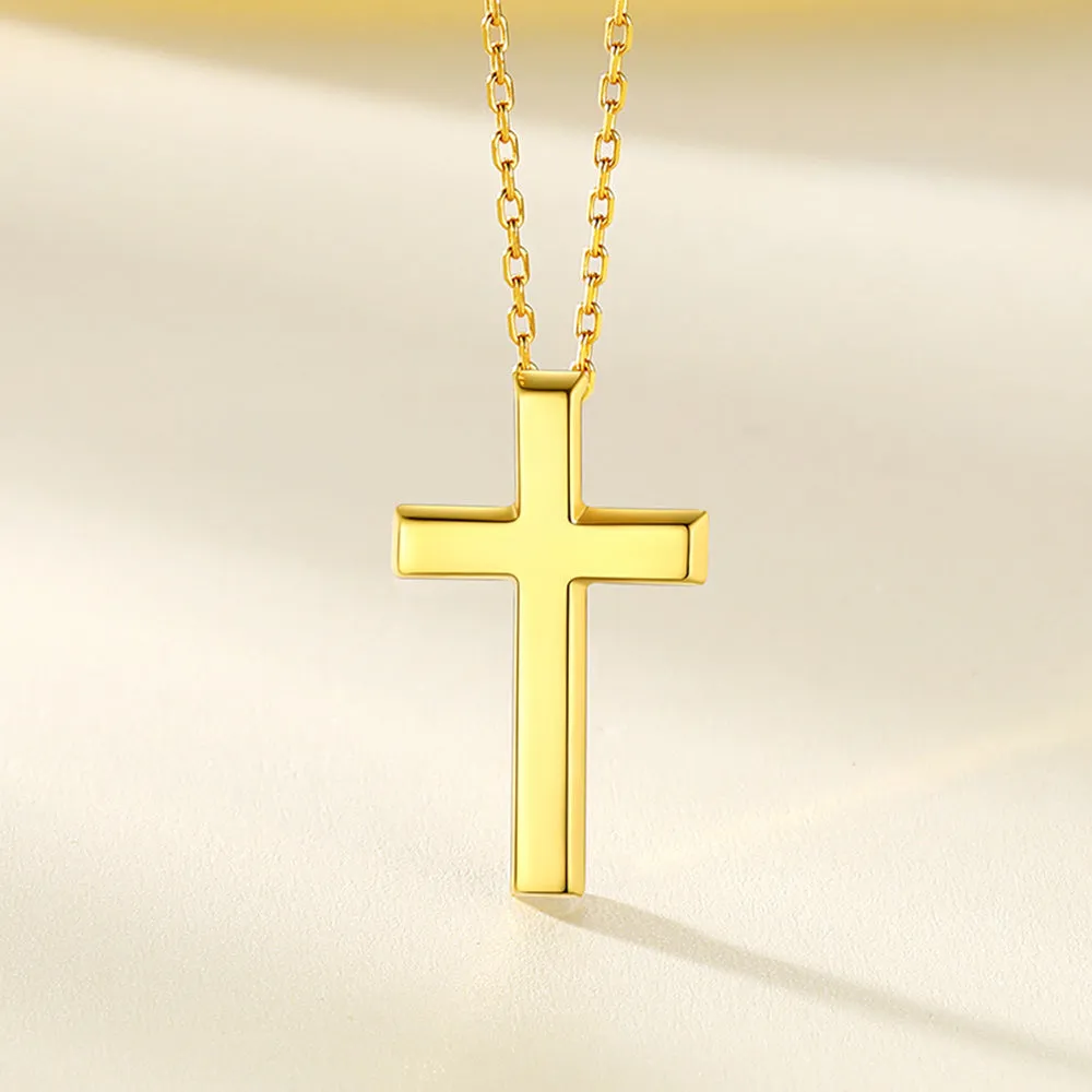 Dainty Cross Pendant Necklace for Women Men Girlfriend, Christian Charm Necklace Gift sold by FaithHeart product image thumbnail 5
