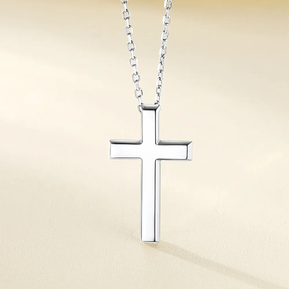 Dainty Cross Pendant Necklace for Women Men Girlfriend, Christian Charm Necklace Gift sold by FaithHeart product image thumbnail 2