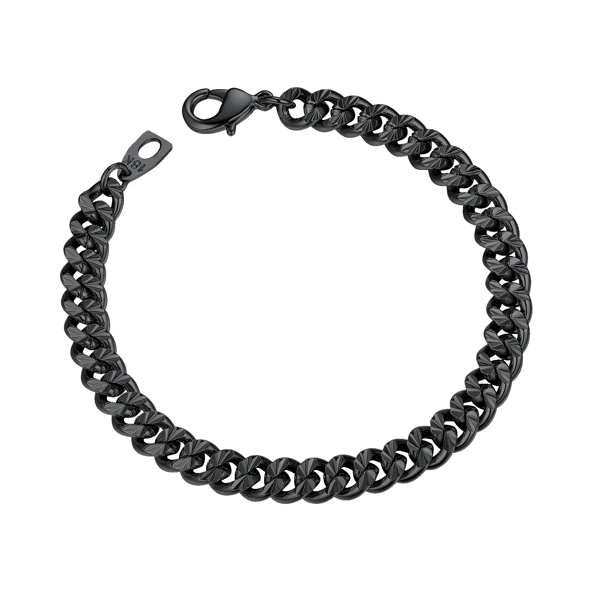 Flash Sale 7MM Chain Link Bracelet for Men sold by FaithHeart