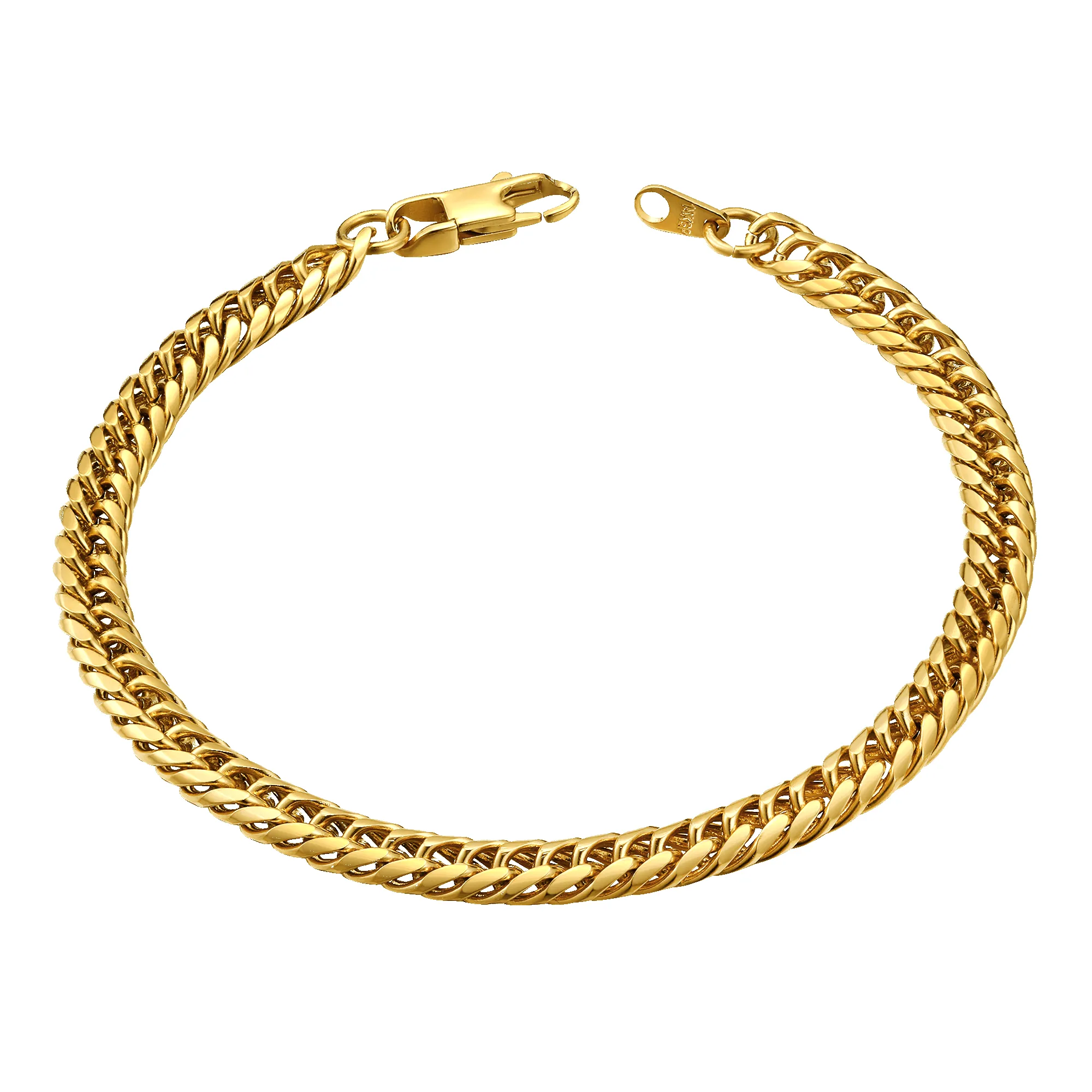 Flash Sale 6MM Chain Link Bracelet for Men sold by FaithHeart product image thumbnail 4