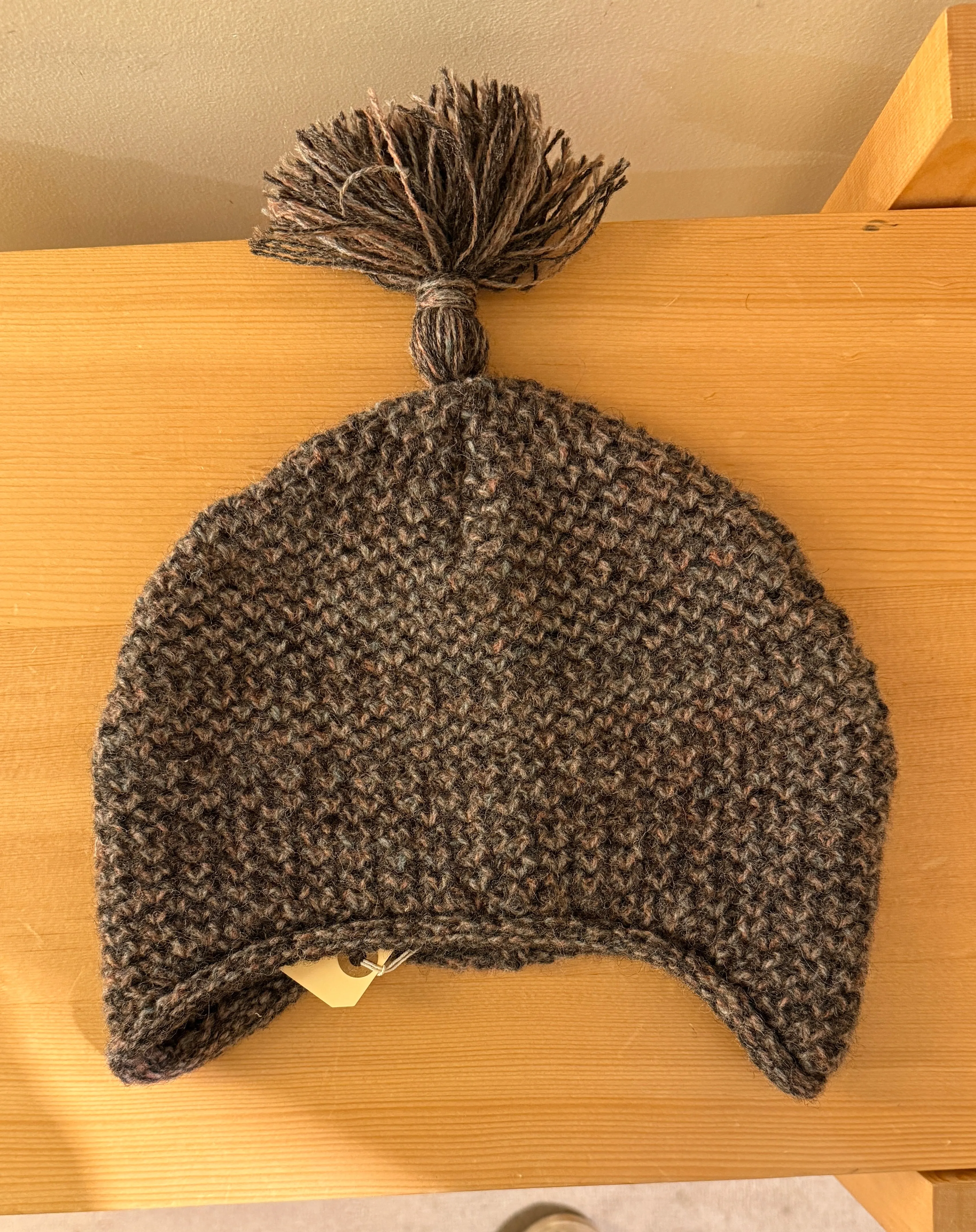 Cecile Tulkens Chullo Hat Shetland Wool sold by Ven. Space