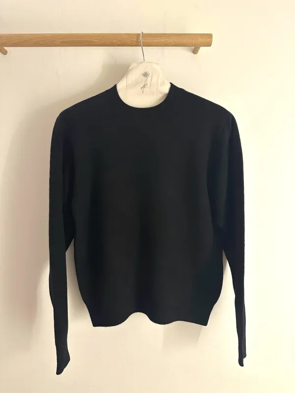 Comoli Lambswool Crew Neck Knit sold by Ven. Space
