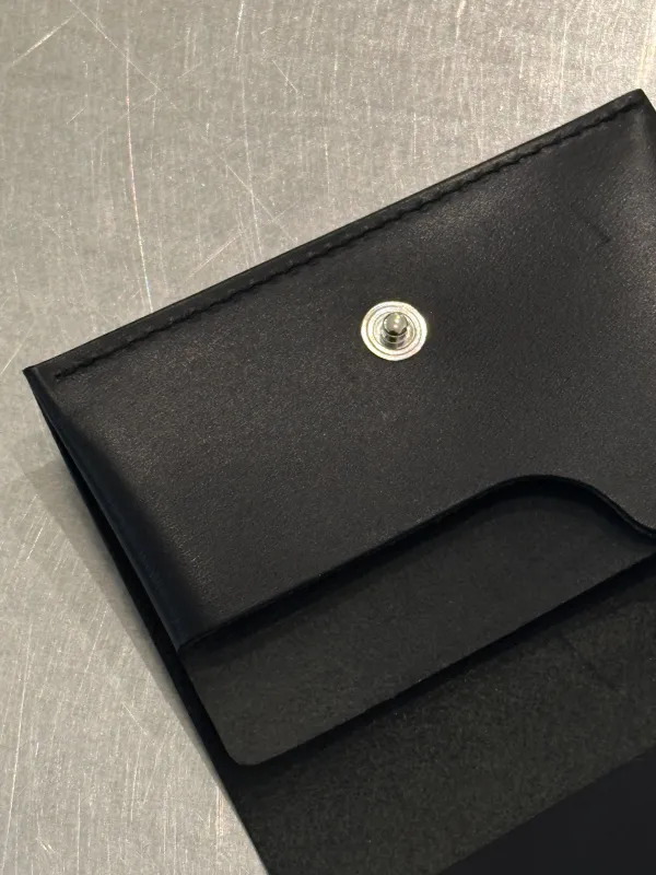 Hender Scheme Compact Card Case with Snap Closure sold by Ven. Space