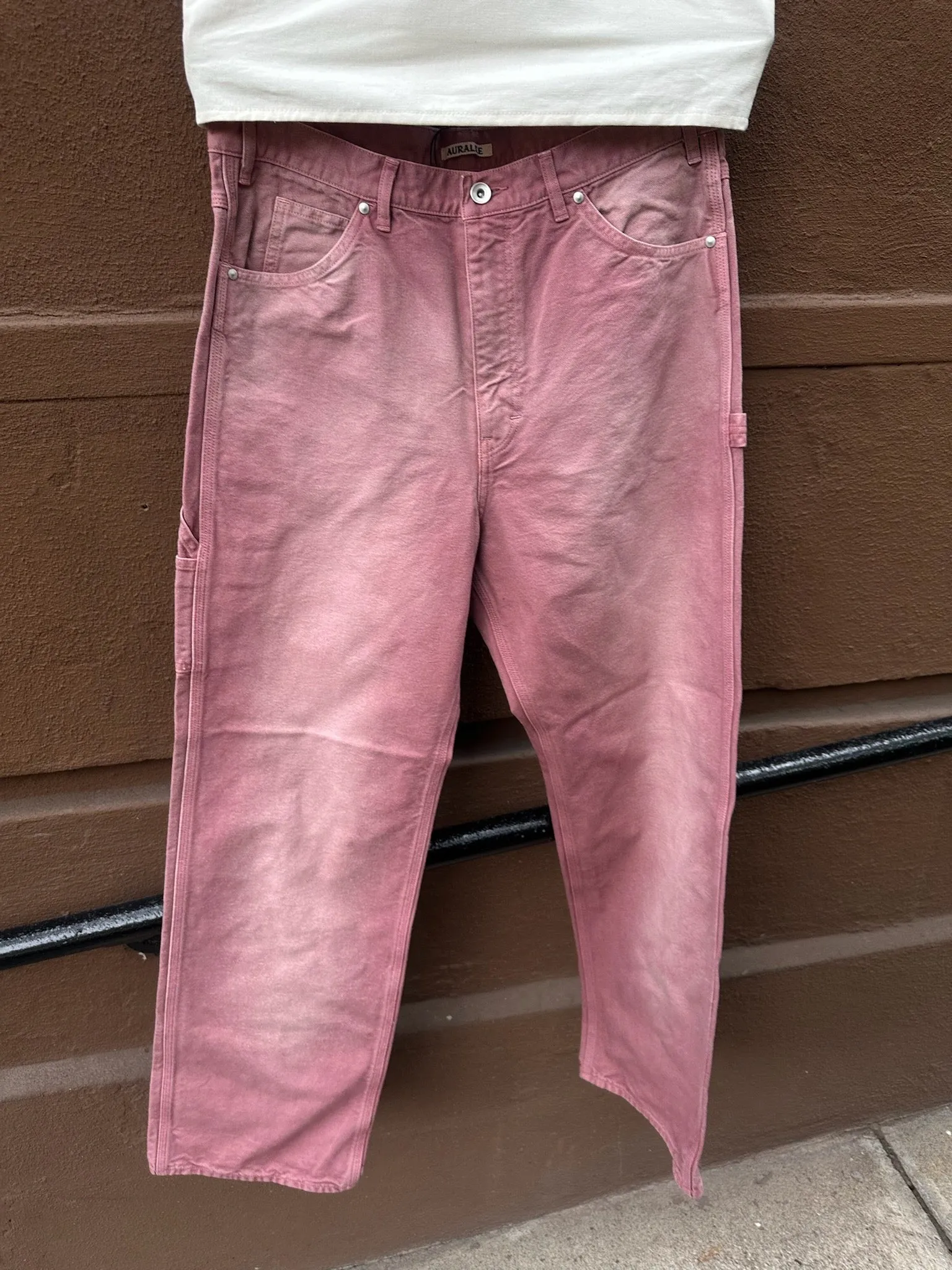 Auralee Product Dyed Organic Cotton Duck Painter Pants sold by Ven. Space product image thumbnail 2