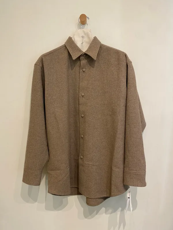 Cale Cashmere Shirt with Fabric Covered Buttons C253F10B01 sold by Ven. Space