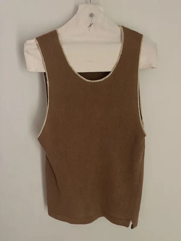 Infinite Vessels Hand-Knit Tank Top sold by Ven. Space