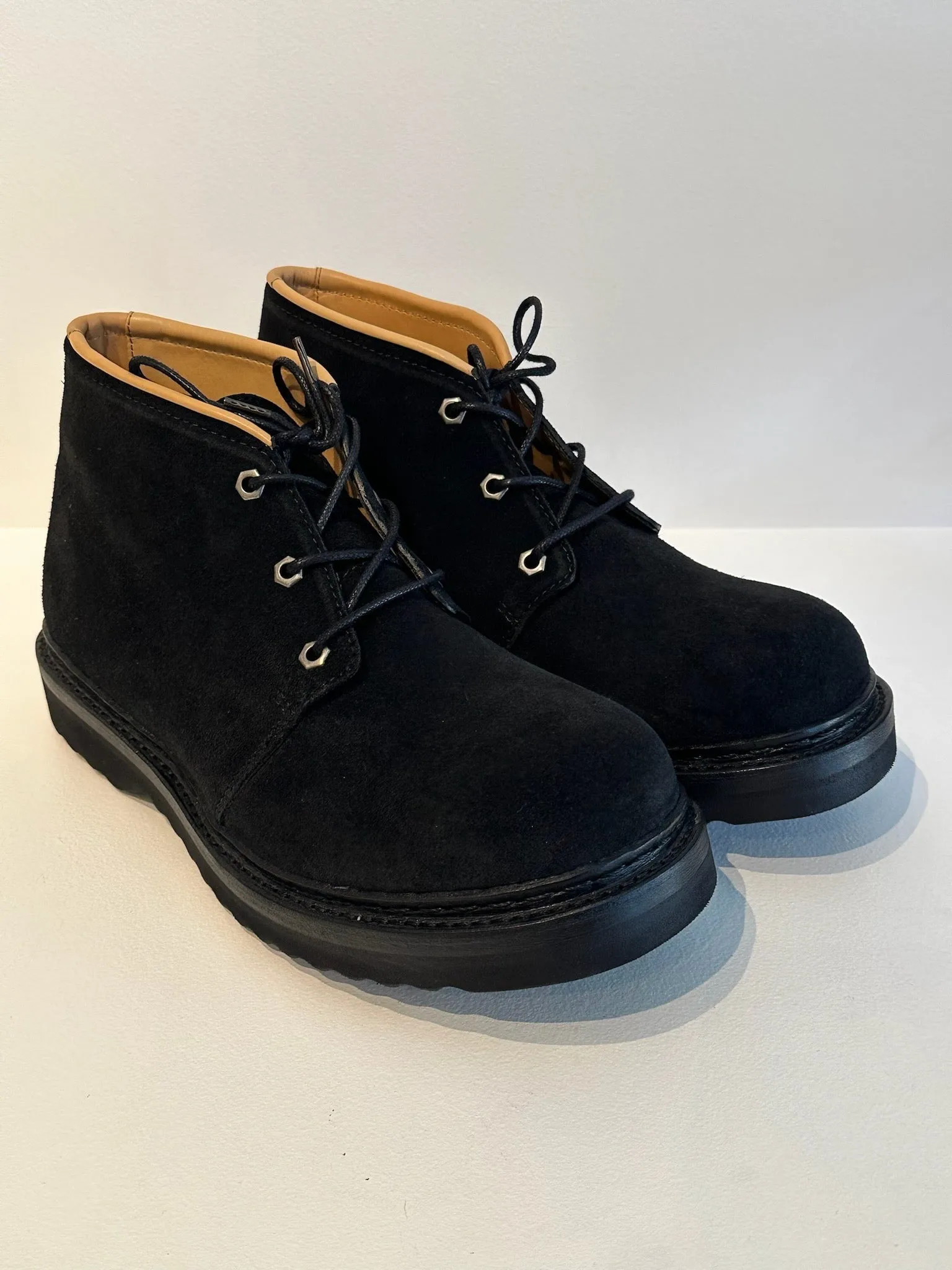 Our Legacy Chukka Boot Dim Black Velour Suede sold by Ven. Space