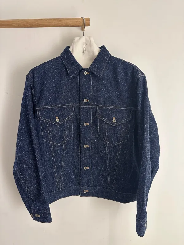 Cale Type 3 Denim Jacket Cotton/Silk C253F05J02 sold by Ven. Space