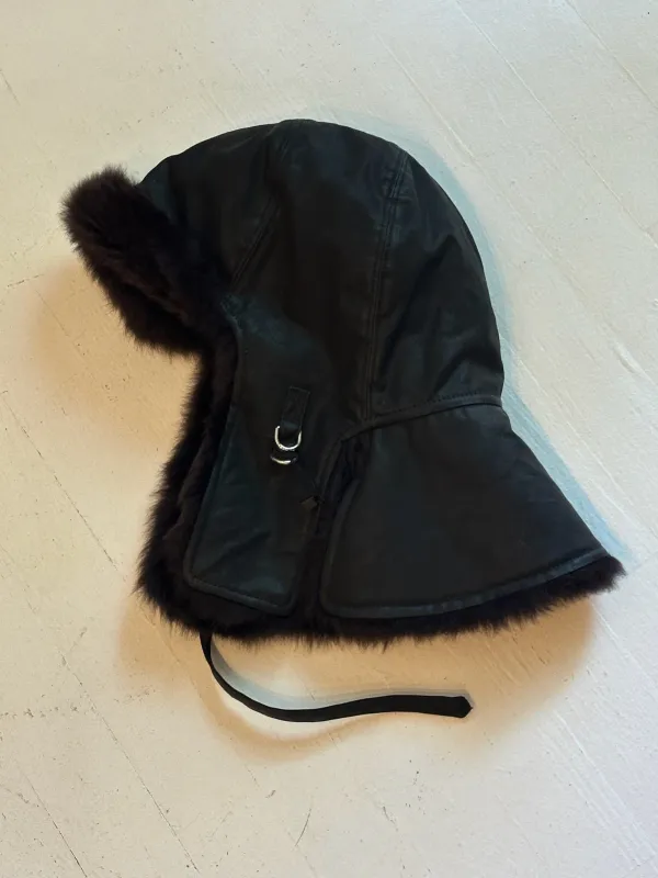 Lemaire Reversible Shearling Chapka sold by Ven. Space