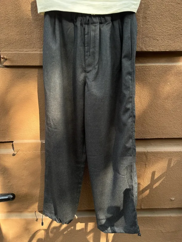 Still By Hand Free adjusting wool pants PT05253OS sold by Ven. Space