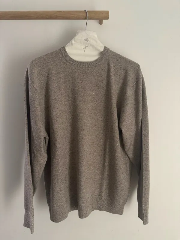 Still By Hand Silk/wool mixed pullover KN03253OS sold by Ven. Space