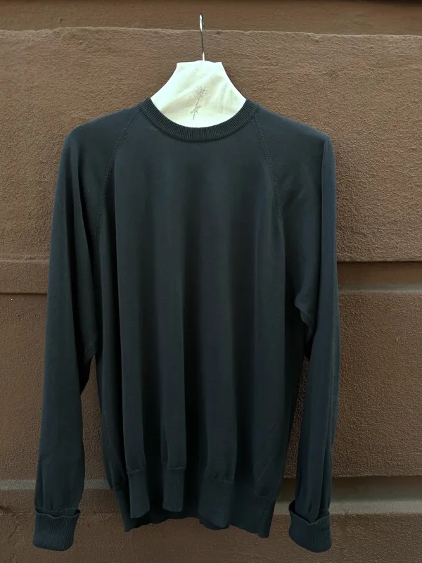 Still By Hand Cotton/silk pullover KN04253OS sold by Ven. Space