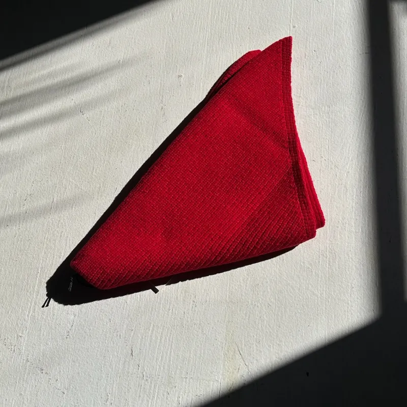 Studio Nicholson Pythagoras Triangle Scarf Merino Wool made by Ven. Space