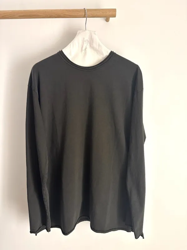 Aubero Roll Trim LS T Shirt sold by Ven. Space