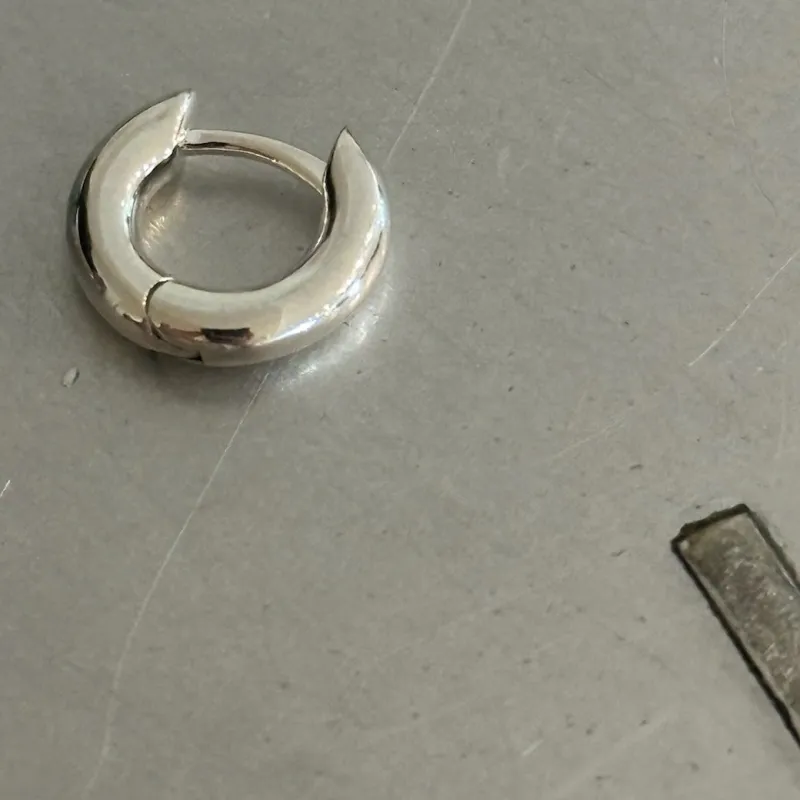 Sophie Buhai Small Bagel Hoop Earring Single sold by Ven. Space