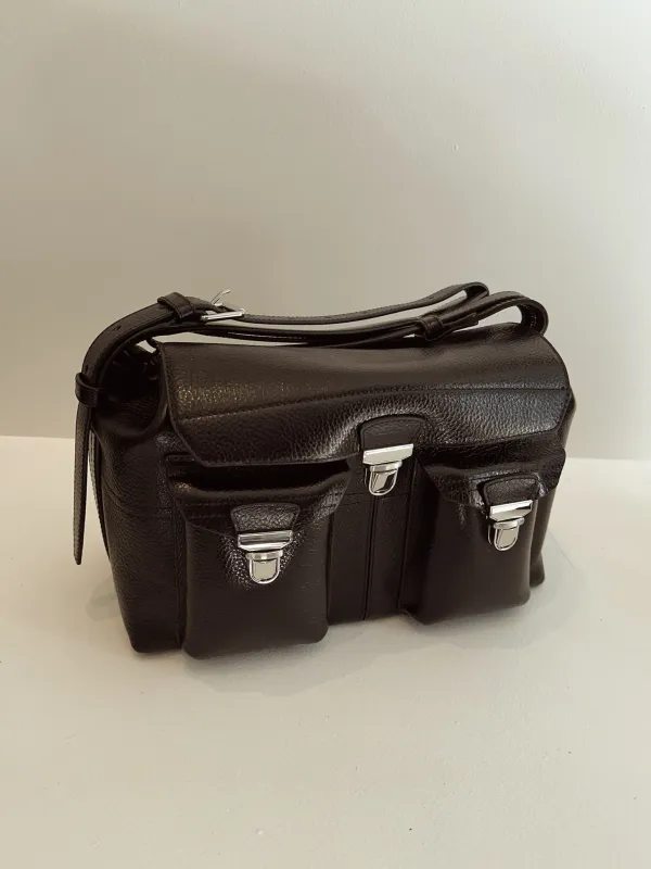 Lemaire Medium Gear Bag Espresso sold by Ven. Space