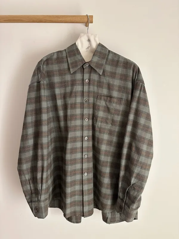 Our Legacy Borrowed Shirt Flannel Check sold by Ven. Space