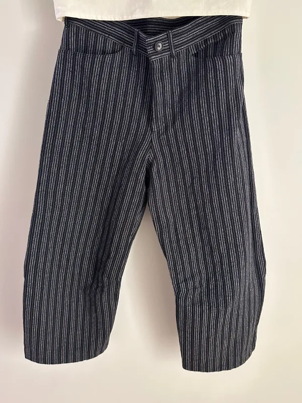 Unkruid Inmo Trousers Black Striped Heavy Coutil sold by Ven. Space
