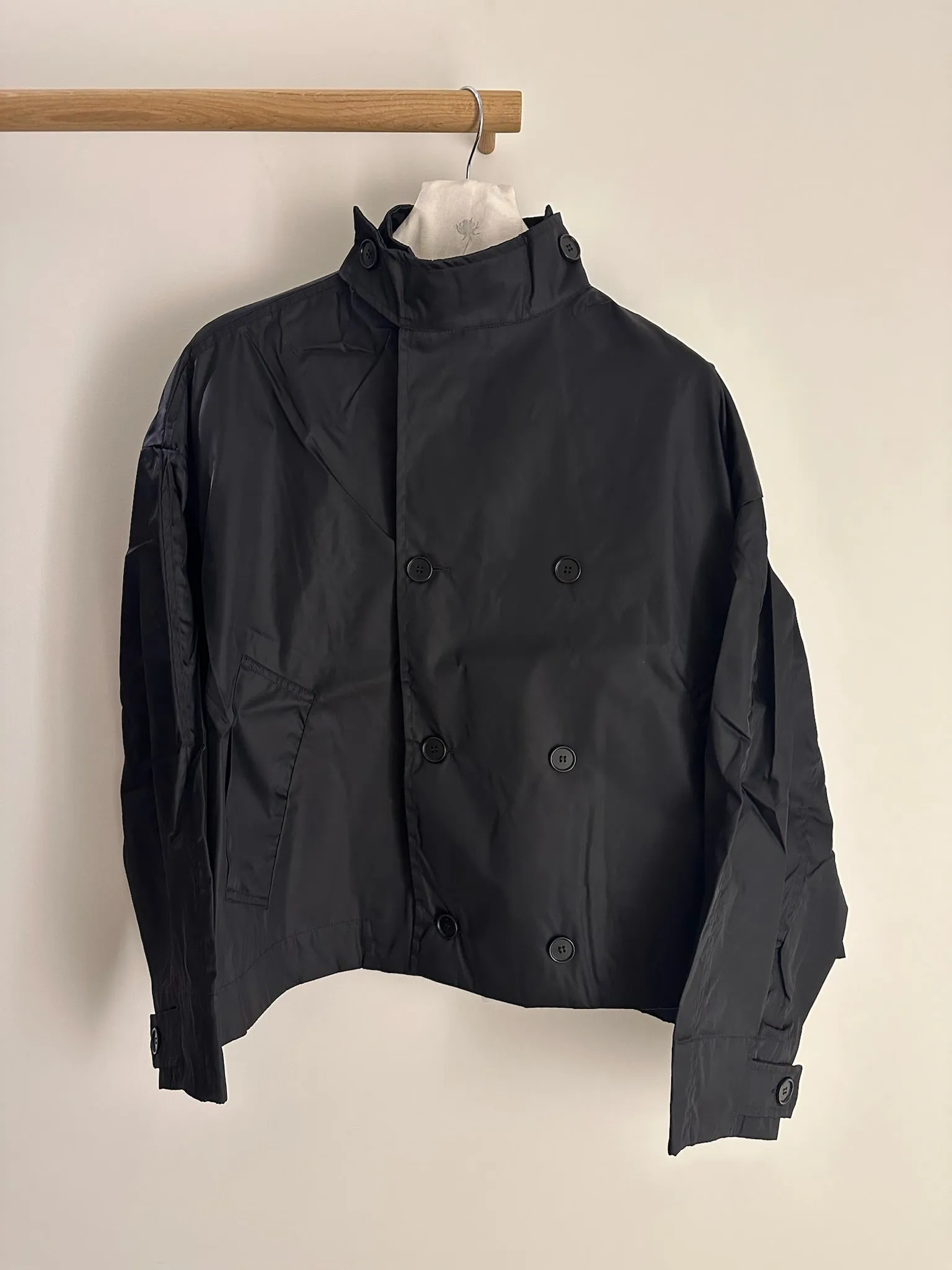 Gabriela Coll No. 286 Technical Cropped Oversized Jacket sold by Ven. Space