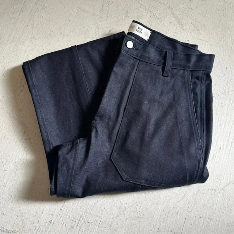 Ven 11231 Double Knee Carpenter Pants Selvedge Denim sold by Ven. Space