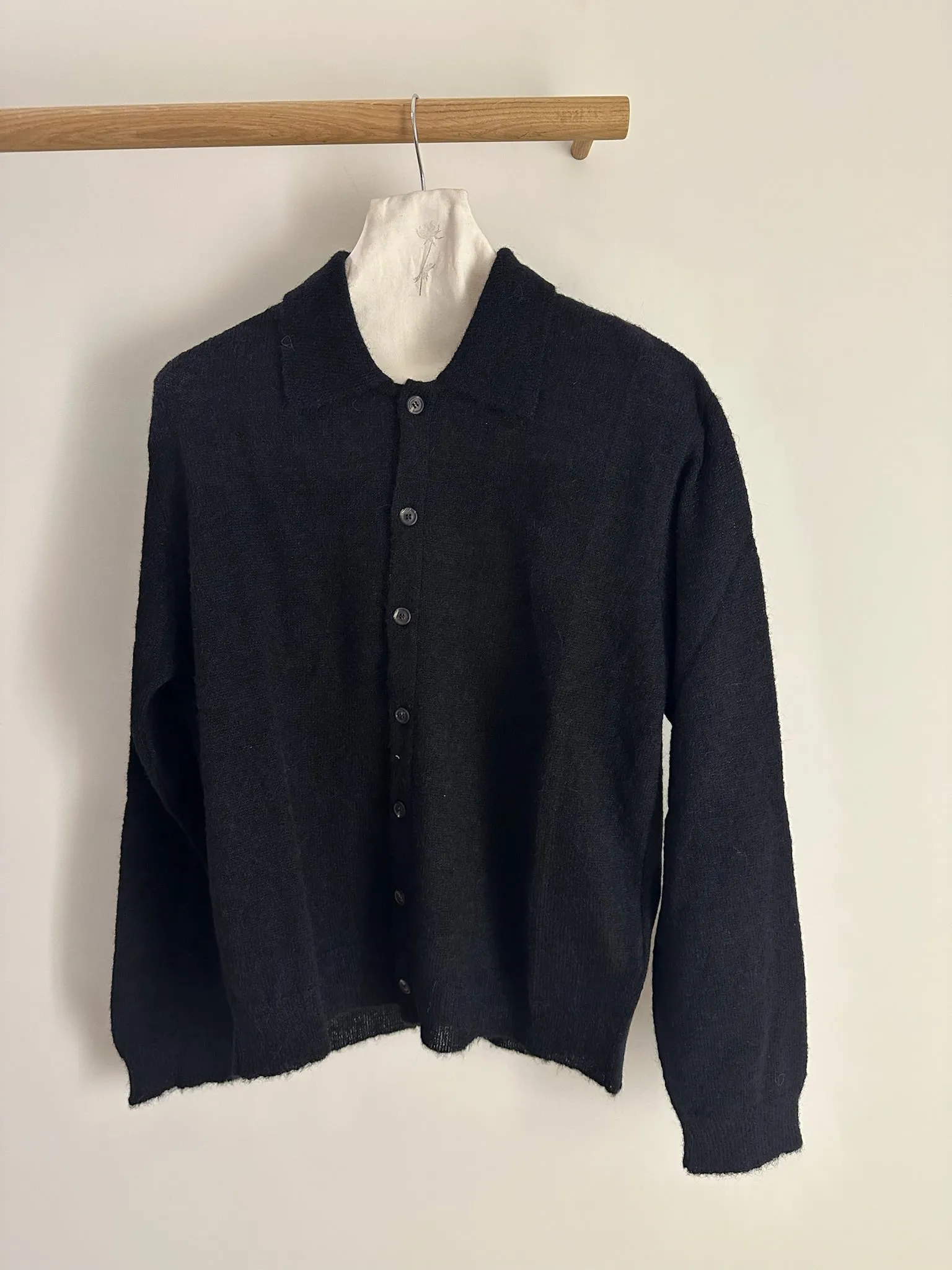 Our Legacy Evening Polo Fuzzy Alpaca Core sold by Ven. Space