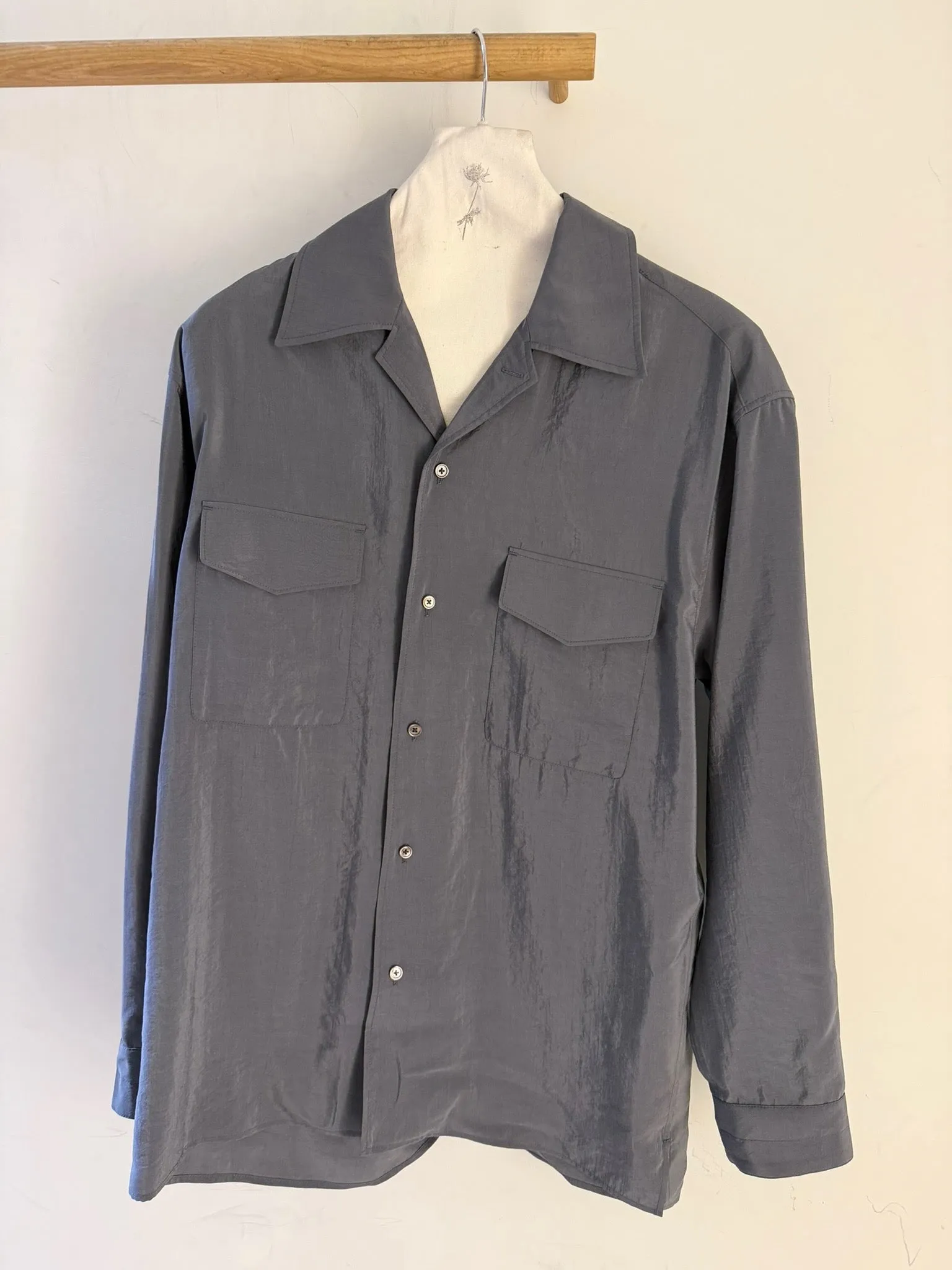 Convertible Collar Shirt sold by Ven. Space product image thumbnail 2