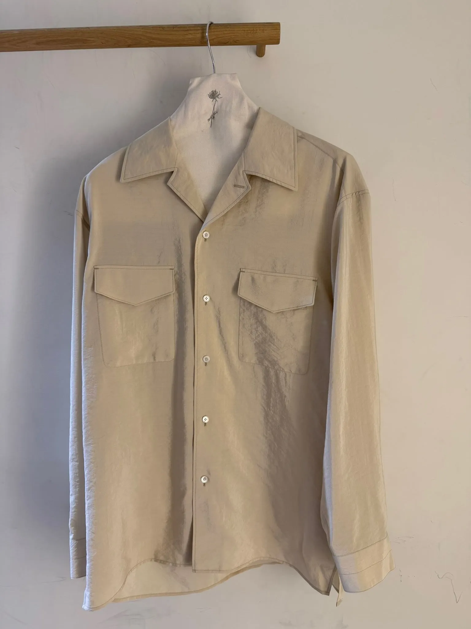 Convertible Collar Shirt sold by Ven. Space